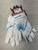 Used PRO BB/SB Batting Gloves White And Carolina Blue LG 11835-C000193477 View 1