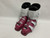 Used Salomon T3 Womens DH Ski Boot White And Neon Pink 255 MP - M07.5 - W08.5 11855-S000183230 View 1