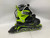Used Rollerblade PHOENIX 2-6 Junior Rec Fitness Skates Lime Green Adjustable 11836-S000025161 View 1