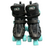 Used Rollerblade SG3 Junior Roller Quad Skates Sky Blue Junior 03 11794-S000259517 View 2