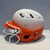 Used Schutt FADED Batting Helmet w/Mask Orange MD 11878-S000019198 View 9
