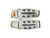 Used Easton SHIN Senior Shin Guards White 14" 11847-S000025970 View 1