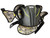 Used STX STALLION 200+ MEDIUM Lacrosse Shoulder Pads Black MD 11842-S000214945 View 2