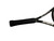 USED Prince O3 SILVER Adult Tennis Racquet Black Unknown 11733-S000186355 View 3