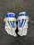 Used Nike VAPOR ELITE Lacrosse Gloves Mens White 12" 11849-S000027231 View 1