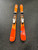 Used Blizzard RUSTLER JR TWIN TIPS Boys DH Ski/Binding Orange 129 cm 11726-S000280559 View 1