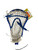 Used Brine RECRUIT Mens Lacrosse Head Royal Blue 11847-S000026315 View 3