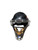Used All-Star BLACK Catchers Helmet w/Mask Black LG 11721-S000271511 View 1