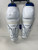 Used Bauer NEXUS 7000 Intermediate Shin Guards White 13" 11891-S000301636 View 1