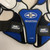 Used Easton X-TREME Senior Shoulder Pads White/Black/Royal XL 11855-S000184444 View 3