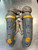 Used All-Star SHIN GUARDS Catchers Leg Guards Grey Adult 11868-S000062754 View 1