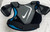 Used Nike VAPOR LT Lacrosse Shoulder Pads Black MD 11735-S000347043 View 1