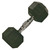 TROY 8 SIDED RUBBER ENCASED DUMBBELL 30LB 10242-TRYSD-030R View 1