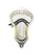 Used ECD REBEL Defense Mens Lacrosse Head White 11458-S000119742 View 1