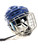 Used Bauer RE-AKT 150 W MD CAGE Helmet Cage Combo Royal Blue MD 11860-S000291037 View 1