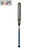 Used Demarini CF8 BB/SB Fastpitch Bat 32" 11792-S000273999 View 1