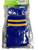 ALL SPORT SOCKS AGE 6-12 BL/YLW Soccer Socks Royal Blue SM View 1