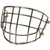 Bauer Certified Replacement Senior Goalie Cage Chrome #1057242 View 1