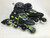 Used Rollerblade MACROBLADE 90 ALU SR 9.5 INLINE SKATE Senior Rec Fitness Skates Black Senior 9.5 11752-S000064847 View 1