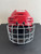 Used Bauer REAKT 75 Helmet Cage Combo Red SM 11857-S000109141 View 1