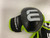 Used WinnWell AMP 500 Youth Shoulder Pads Black And Neon Green SM 11855-S000185002 View 2