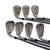 Used Callaway STEELHEAD XR Men's RH Iron Set 5I-AW Regular Flex Graphite Shaft 11506-S000280919 View 5