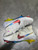 Used Nike ALPHA HUARACHE NXT RAINBOW METAL CLEATS BB/SB Cleats White Senior 8 11605-S000199617 View 3