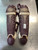 Used Easton MAKO Catchers Leg Guards Maroon Adult 11868-S000062898 View 1