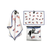 New Tracer Magnetic Golf Towel 16" x 24"- USA Scatter 11218-SPKTMAG-US View 1