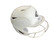 Used Easton ALPHA W FACEMASK Batting Helmet No Mask White SM 11479-S000394470 View 2