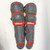 Used Wilson EZ GEAR Catchers Leg Guards Grey And Red Youth 11805-S000060744 View 1