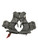 Used Riddell RIDDELL POWER AMP XL 18-19 FB Shoulder Pads Grey XL 11838-S000041398 View 3
