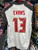 Used Nike BUCCANEERS MIKE EVANS JERSEY FB Top Adult White MD 10558-S000236193 View 2