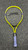 Used Slazenger ACE Junior Tennis Racquet Yellow 21" 11162-S000429183 View 1