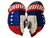 Used Warrior Alpha Lemieux Camp Senior Gloves White/Royal/Red 13" 11742-S000491586 View 1