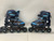 Used RRIN Junior Roller Quad Skates Navy Blue Adjustable 11836-S000026576 View 1