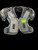 Used Riddell PHENOM FB Shoulder Pads Grey MD 11735-S000347883 View 1