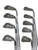 Used Ping ZING Mens Iron Set RH 3I-SW 11471-S000160285 View 1