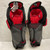 Used Bauer VAPOR 1X LITE Junior Shin Guards Black And Red 13" 11855-S000185428 View 2
