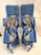Used Warrior RITUAL G3 Goalie Leg Pads Senior Royal Blue And White 35" 11651-S000398805 View 3
