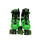 Used RollerDerby ROLLER DERBY Junior Roller Quad Skates Green Adjustable 11847-S000026743 View 3