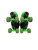 Used RollerDerby ROLLER DERBY Junior Roller Quad Skates Green Adjustable 11847-S000026743 View 4