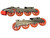 Used RollerDerby ADJUSTABLE 3-6 Junior Roller Quad Skates Black Adjustable 11768-S000224229 View 8
