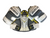 Used Bauer SUPREME S170 Youth Shoulder Pads LG View 1