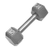 New CAP 12LB CAST IRON HEX DUMBBELL - GRAY - SDG012 11147-CAPSDG-012 View 1