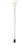 Used STX SHIELD Mens Goalie Stick White View 2