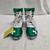 Used Under Armour HIGHLIGHT Jr FB Cleats Green And White Junior 04 11651-S000399410 View 2