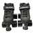 Used JACKSON RAVE QUAD SKATE Junior Roller Quad Skates Black Junior 03 11947-S000160725 View 1