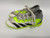 Used Adidas Soccer Indoor Shoes Lime And White Junior 02.5 11895-S000010548 View 3