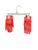 Used Nike BB/SB Batting Gloves Red SM 11649-S000146311 View 2